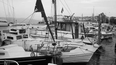 Bild: Boote-Corfu-Hafen